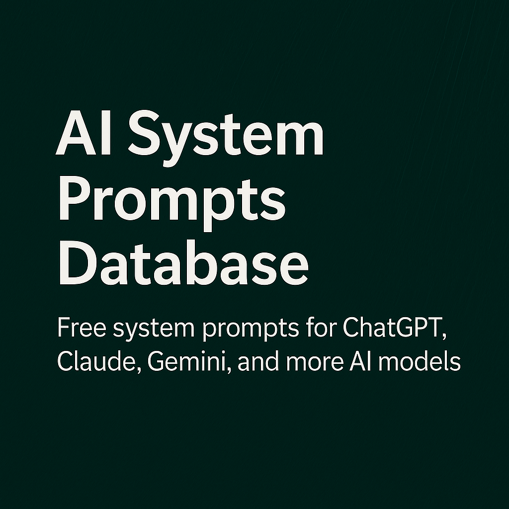 Show HN: A little catalogue of system prompts